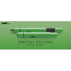 LAMY 凌美 PICO NEON GREEN 口袋筆系列原子筆  熒光綠色